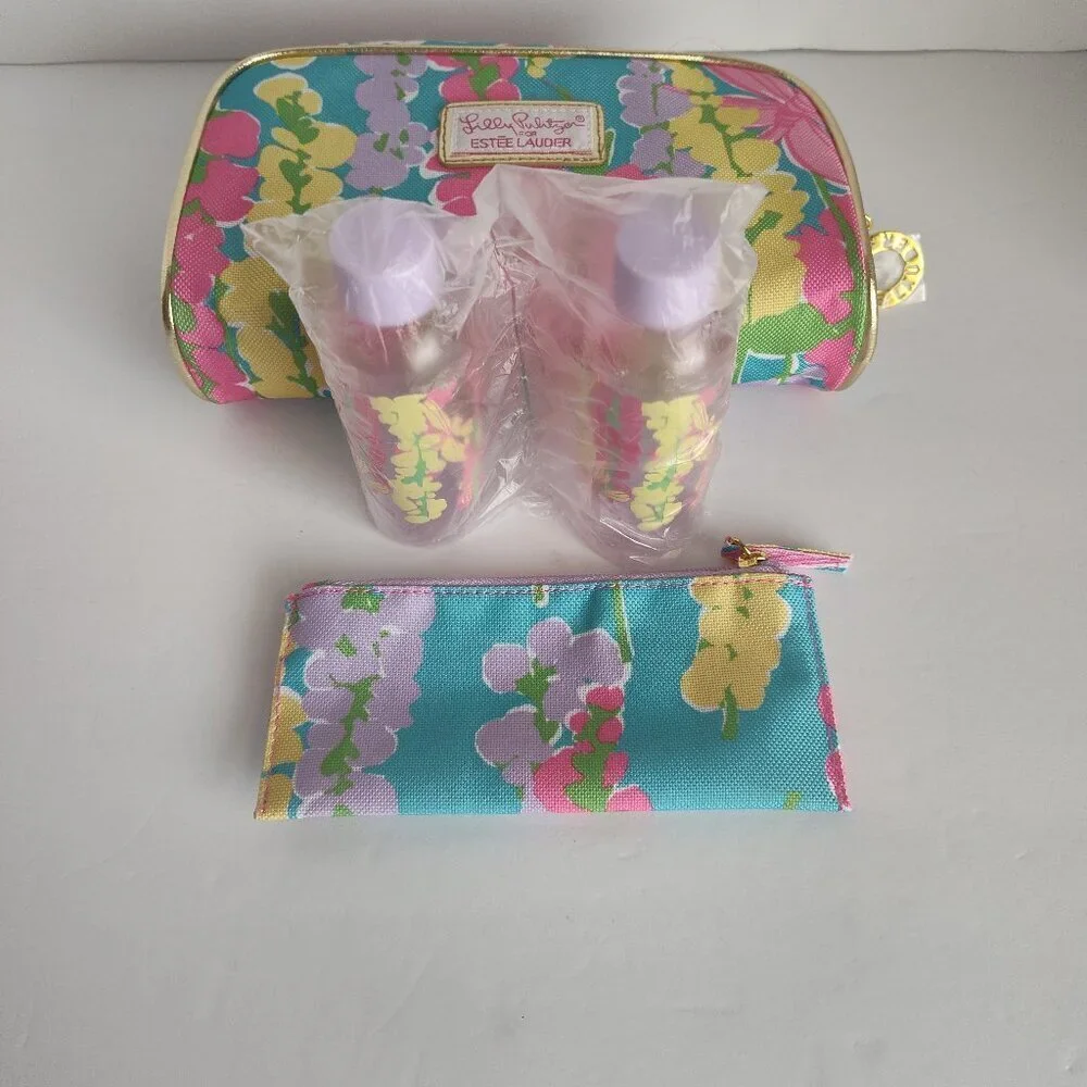 Lilly Pulitzer For Estee Lauder Cosmetic Bag